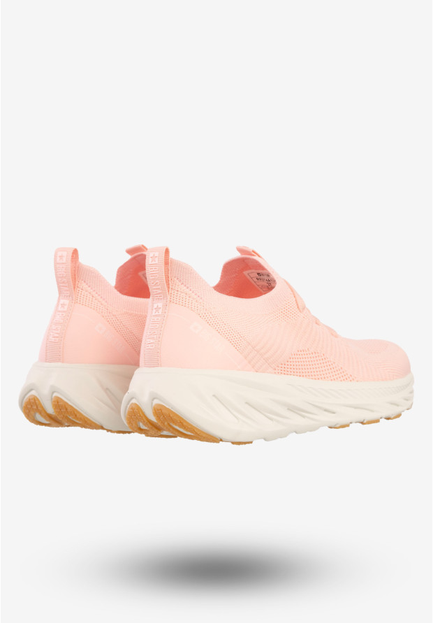 Sneakersy Damskie Buty Sportowe Big Star Różowe RR274A131