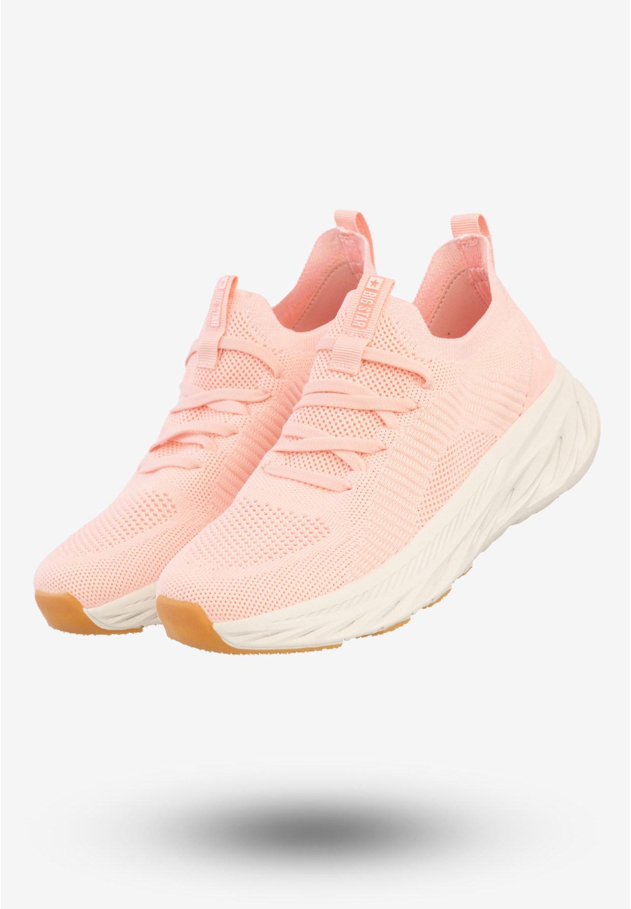 Sneakersy Damskie Buty Sportowe Big Star Różowe RR274A131