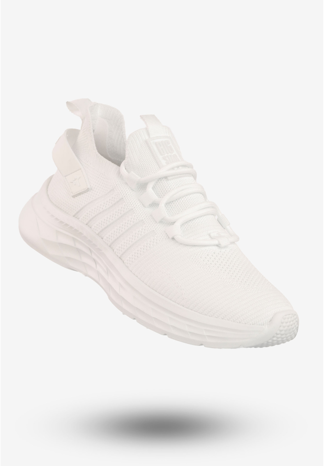 Sneakersy Męskie Buty Sportowe Wsuwane BIG STAR Białe RR174266