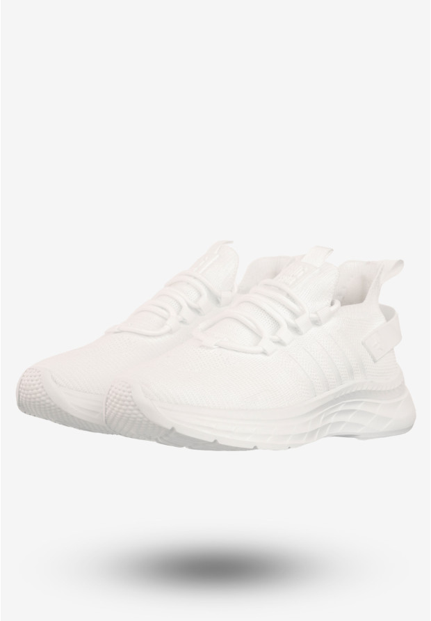 Sneakersy Męskie Buty Sportowe Wsuwane BIG STAR Białe RR174266