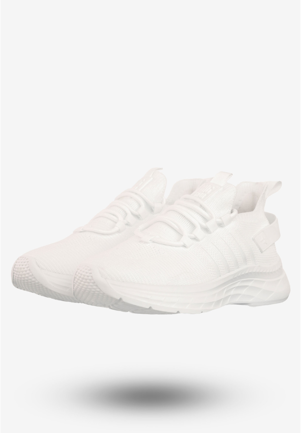 Sneakersy Męskie Buty Sportowe Wsuwane BIG STAR Białe RR174266