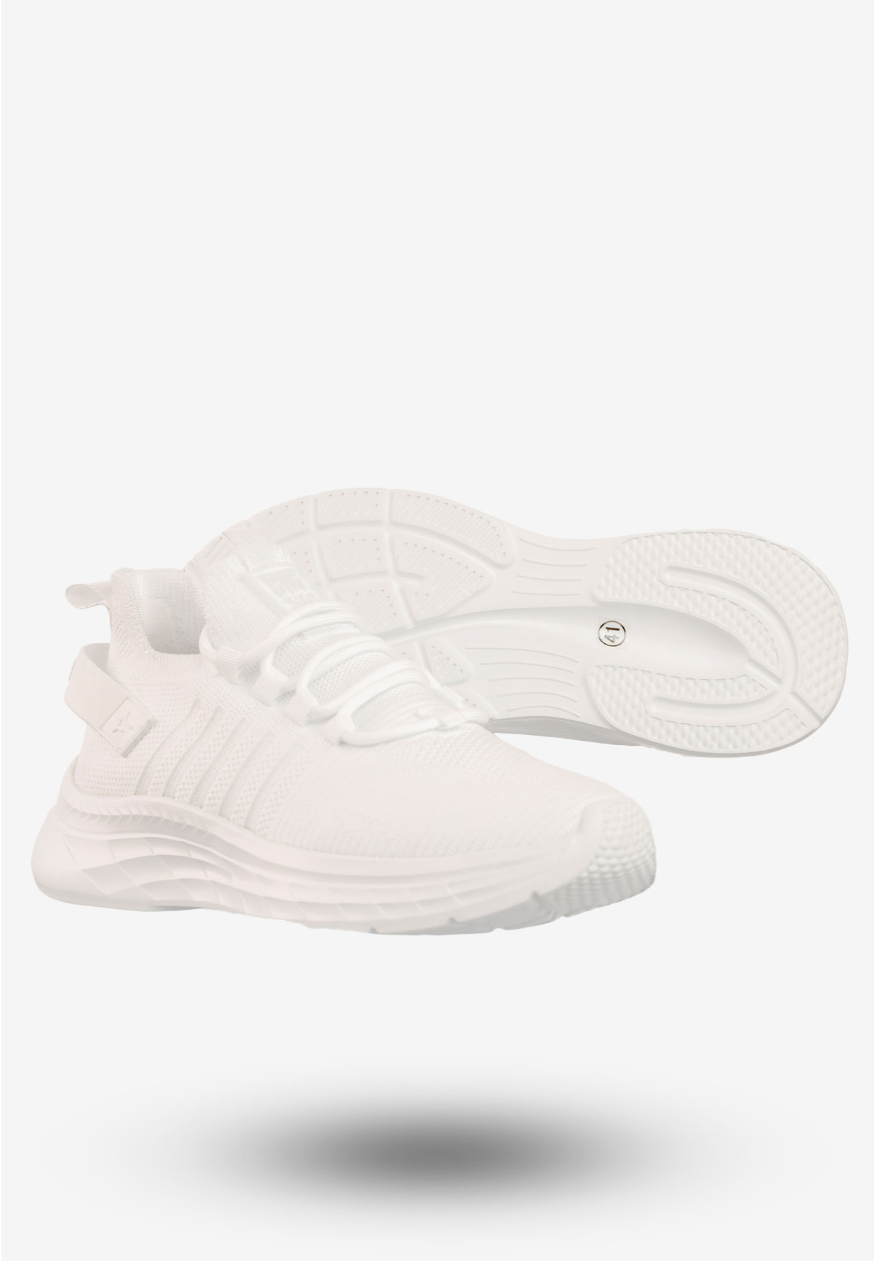 Sneakersy Męskie Buty Sportowe Wsuwane BIG STAR Białe RR174266