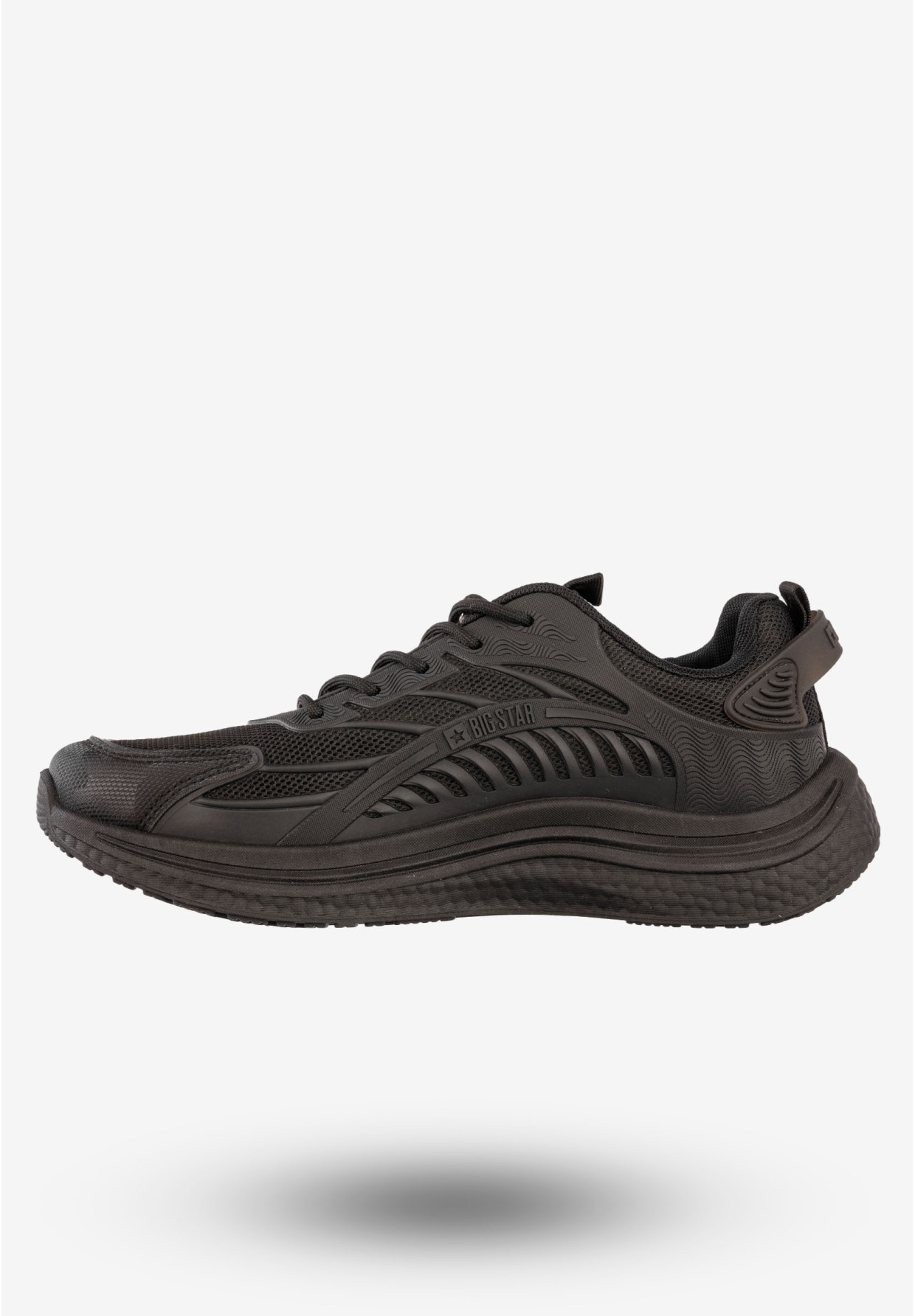 Sneakersy Męskie Buty Sportowe BIG STAR Czarne RR174559