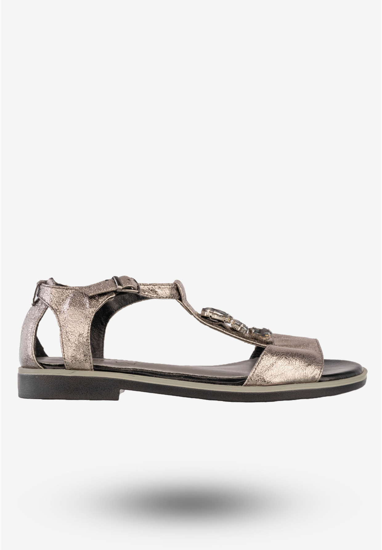 Sandały Damskie Ekoskóra Buty Eleganckie Jezzi Miedziane MR1737-5