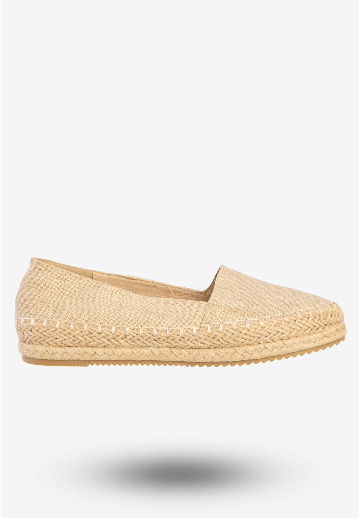 Espadryle Damskie Buty Półbuty American Club Beżowe C015-150427-9
