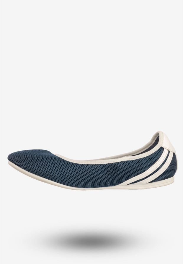 Baleriny Damskie Buty Półbuty Lekkie Vices Granatowe A904-13