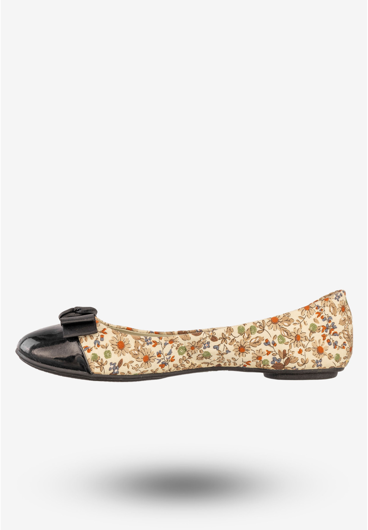 Baleriny Damskie Buty Eleganckie W Kwiaty Top Or MB-6148