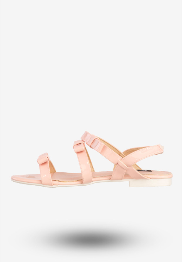 Sandały Damskie Ekoskóra Buty Modne Vices Różowe 3081-20