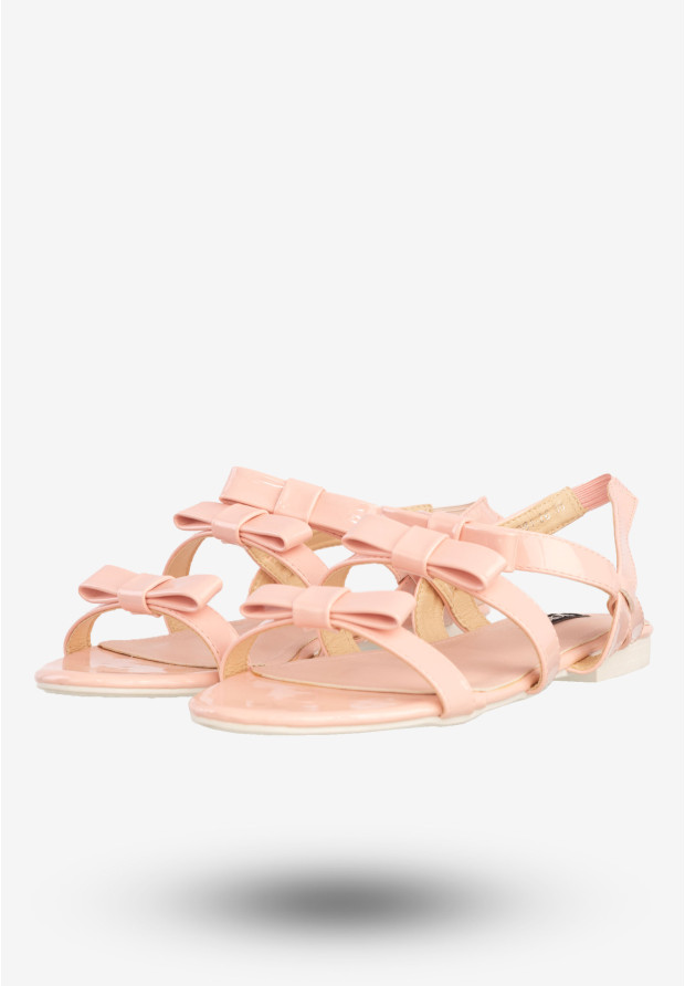 Sandały Damskie Ekoskóra Buty Modne Vices Różowe 3081-20