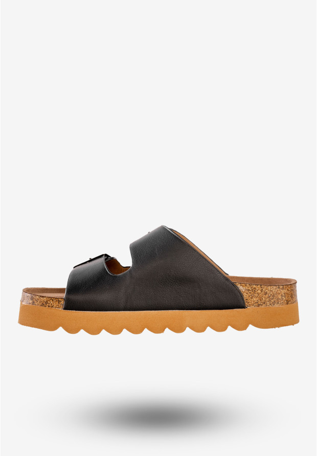 Klapki Casual Damskie Big Star Czarne LL274477