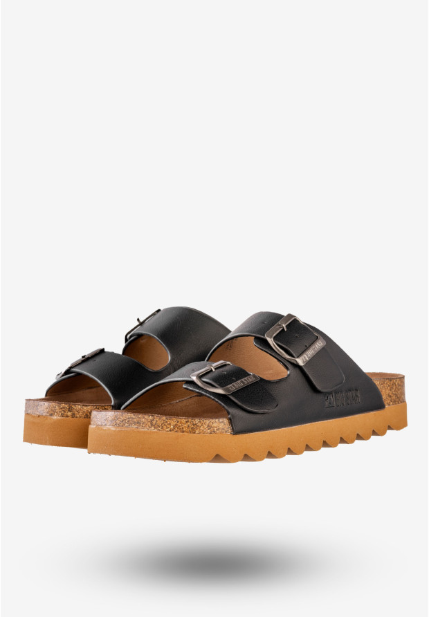 Klapki Casual Damskie Big Star Czarne LL274477