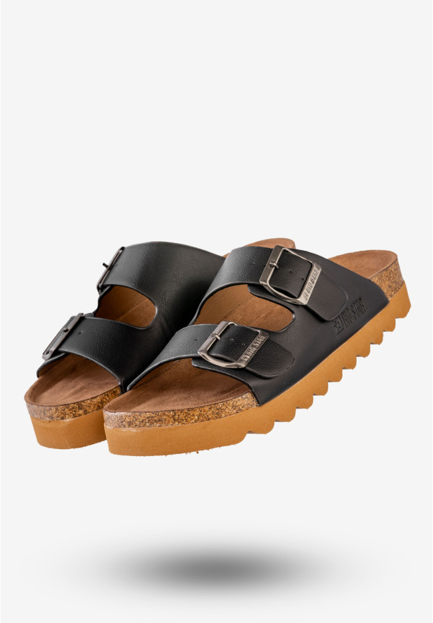 Klapki Casual Damskie Big Star Czarne LL274477
