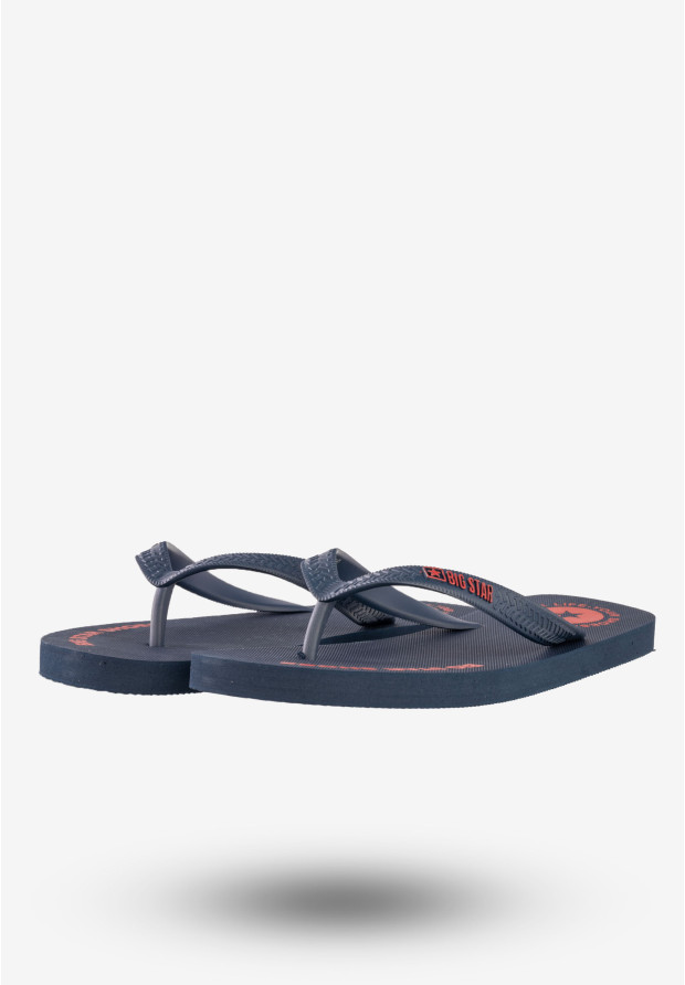 Japonki Męskie Buty Big Star Granatowe LL174424
