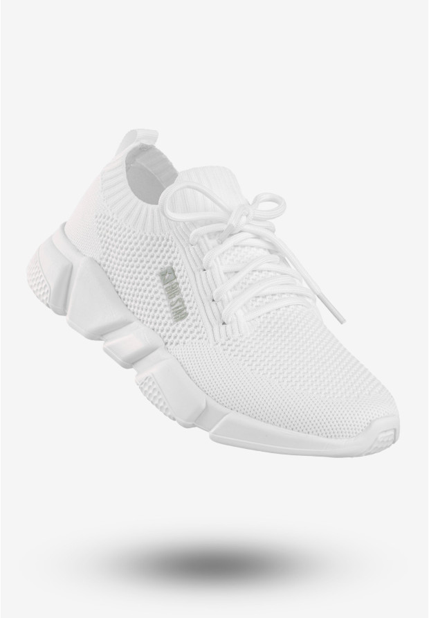 Białe sneakersy damskie Big Star JJ274268 – stylowe i wygodne