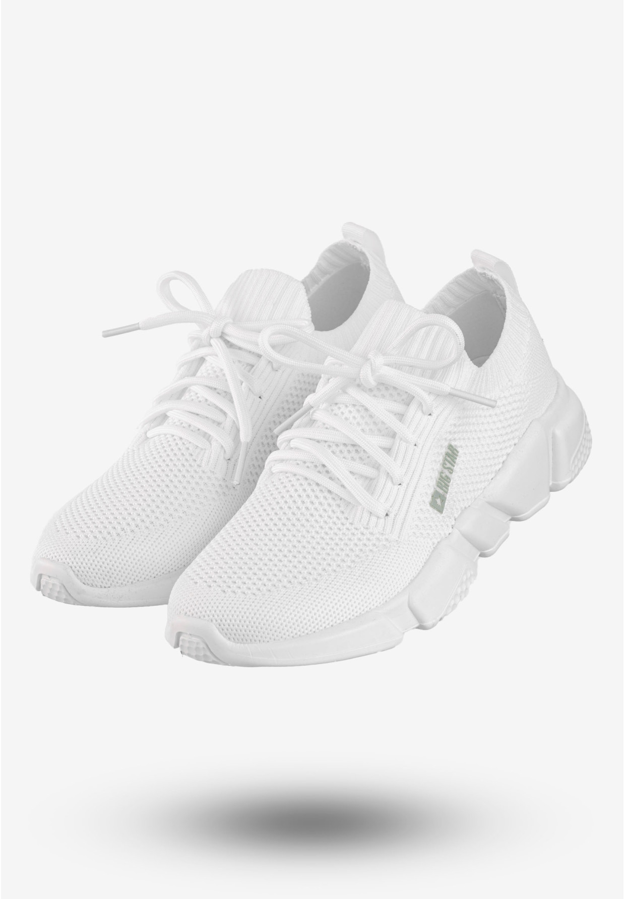 Sneakersy Damskie Buty Sportowe Big Star Białe JJ274268
