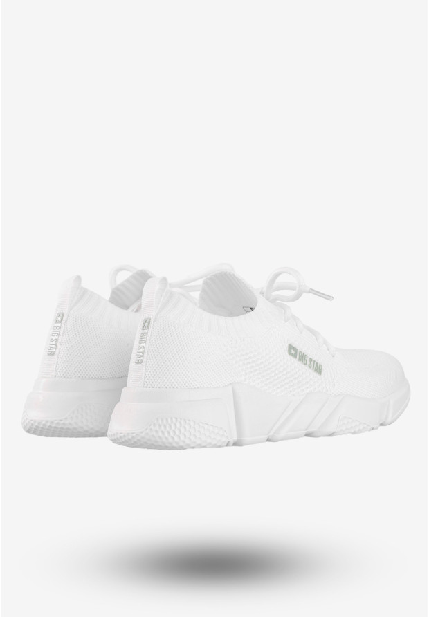 Sneakersy Damskie Buty Sportowe Big Star Białe JJ274268