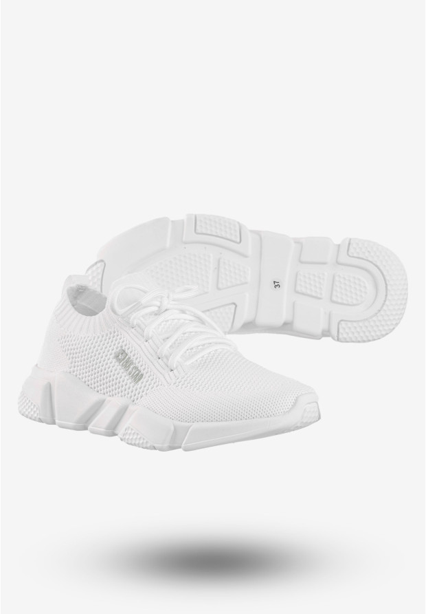 Sneakersy Damskie Buty Sportowe Big Star Białe JJ274268