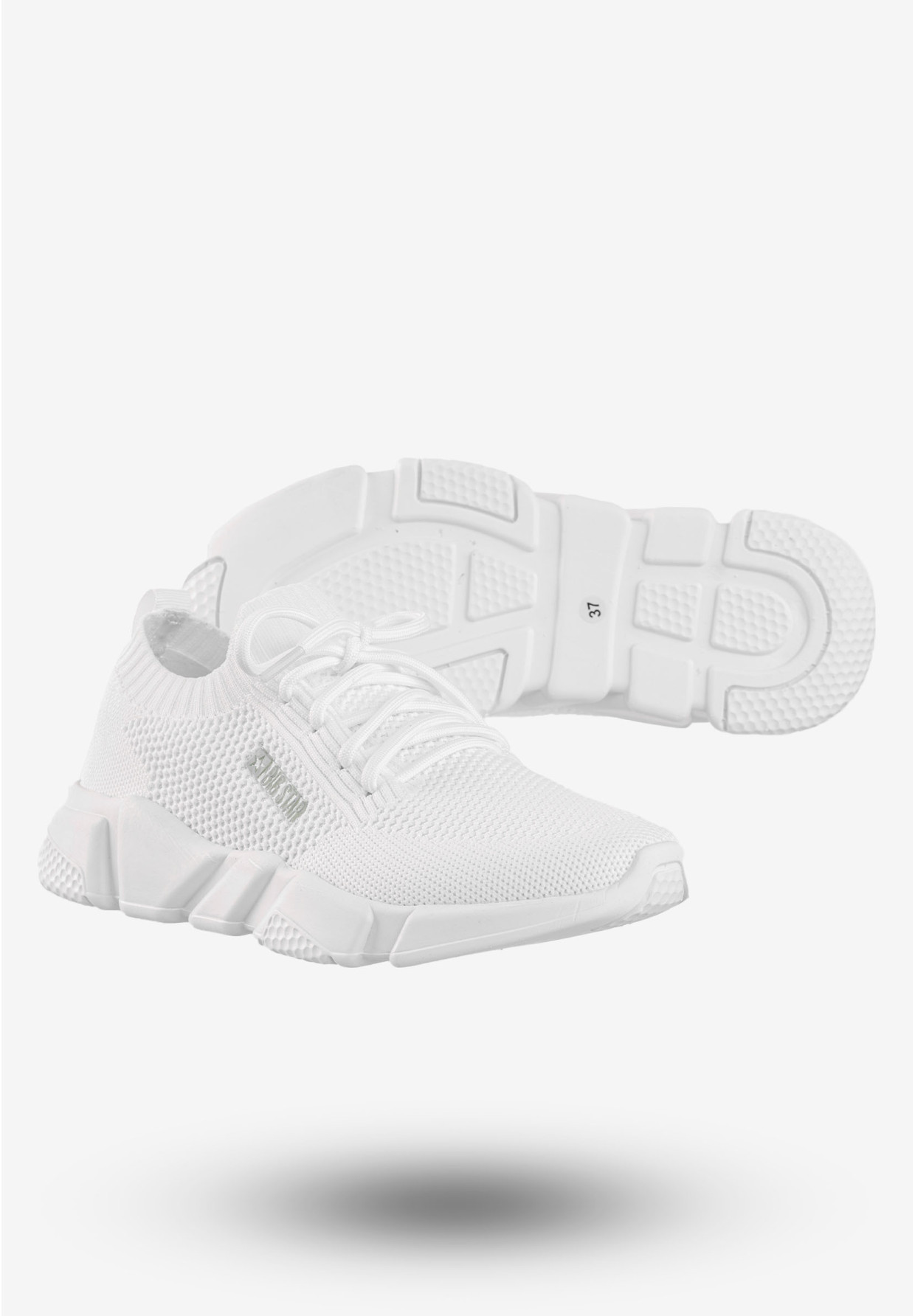 Sneakersy Damskie Buty Sportowe Big Star Białe JJ274268
