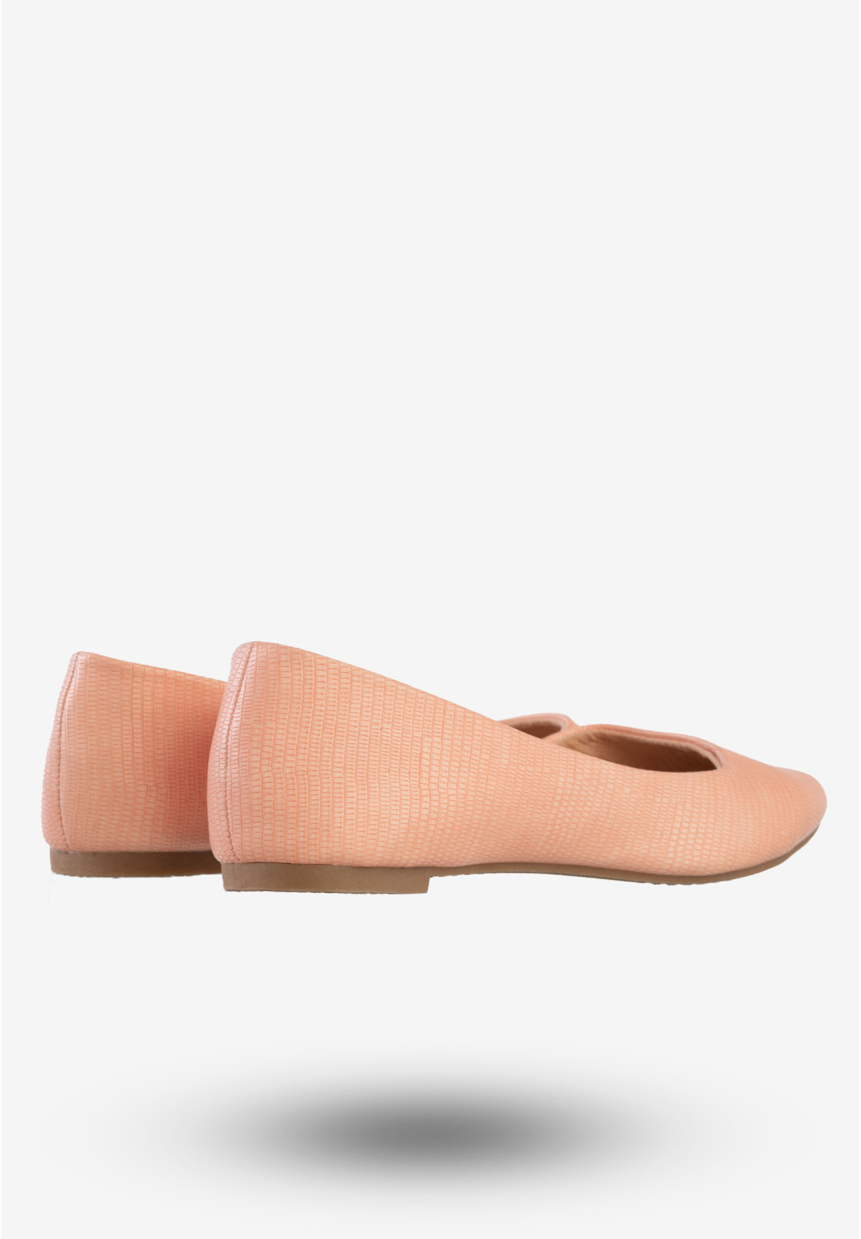 Baleriny Damskie Ekoskóra Buty Eleganckie Vesuvio Różowe S16-F-LP-01-PK
