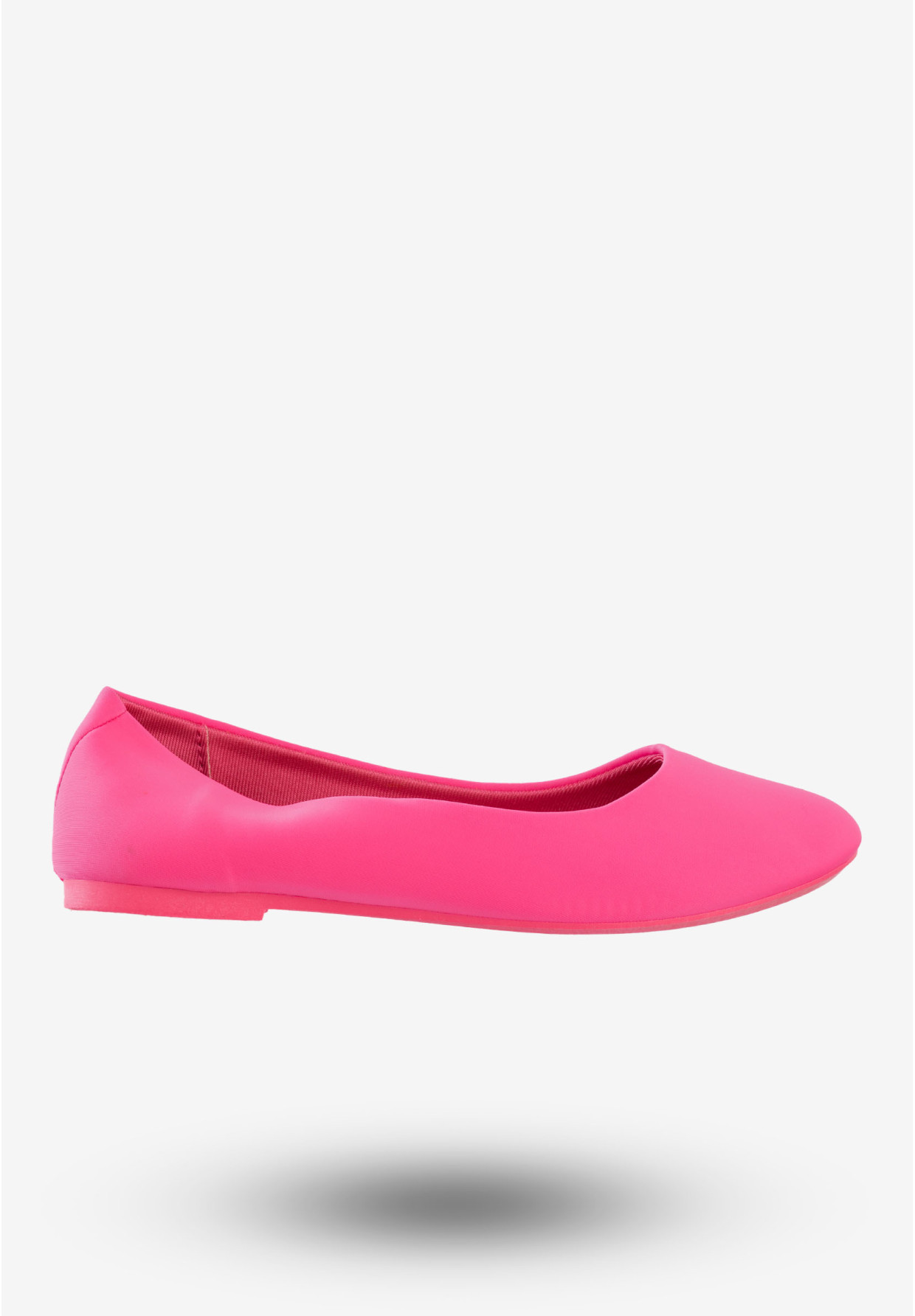 Baleriny Damskie Klasyczne Buty Lekkie Baolikang Różowe E689