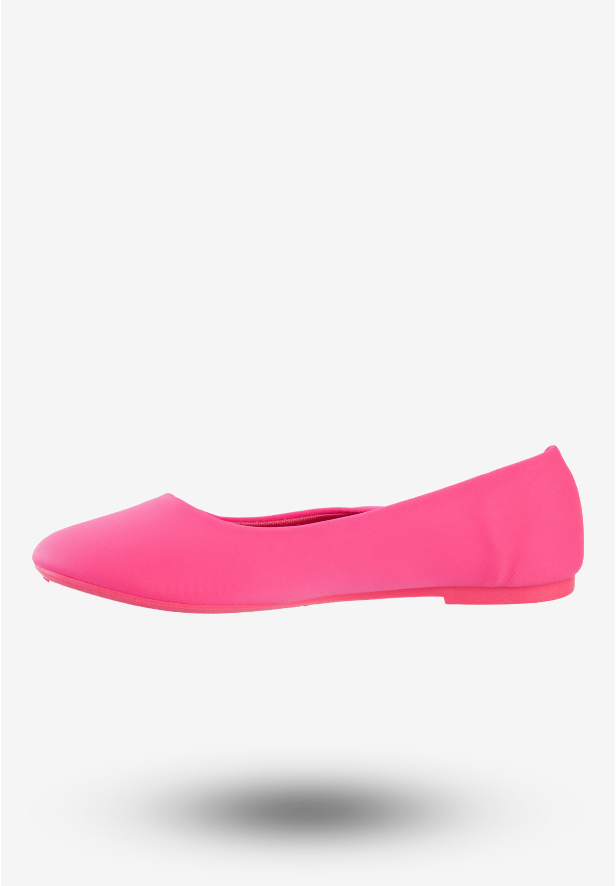Baleriny Damskie Klasyczne Buty Lekkie Baolikang Różowe E689