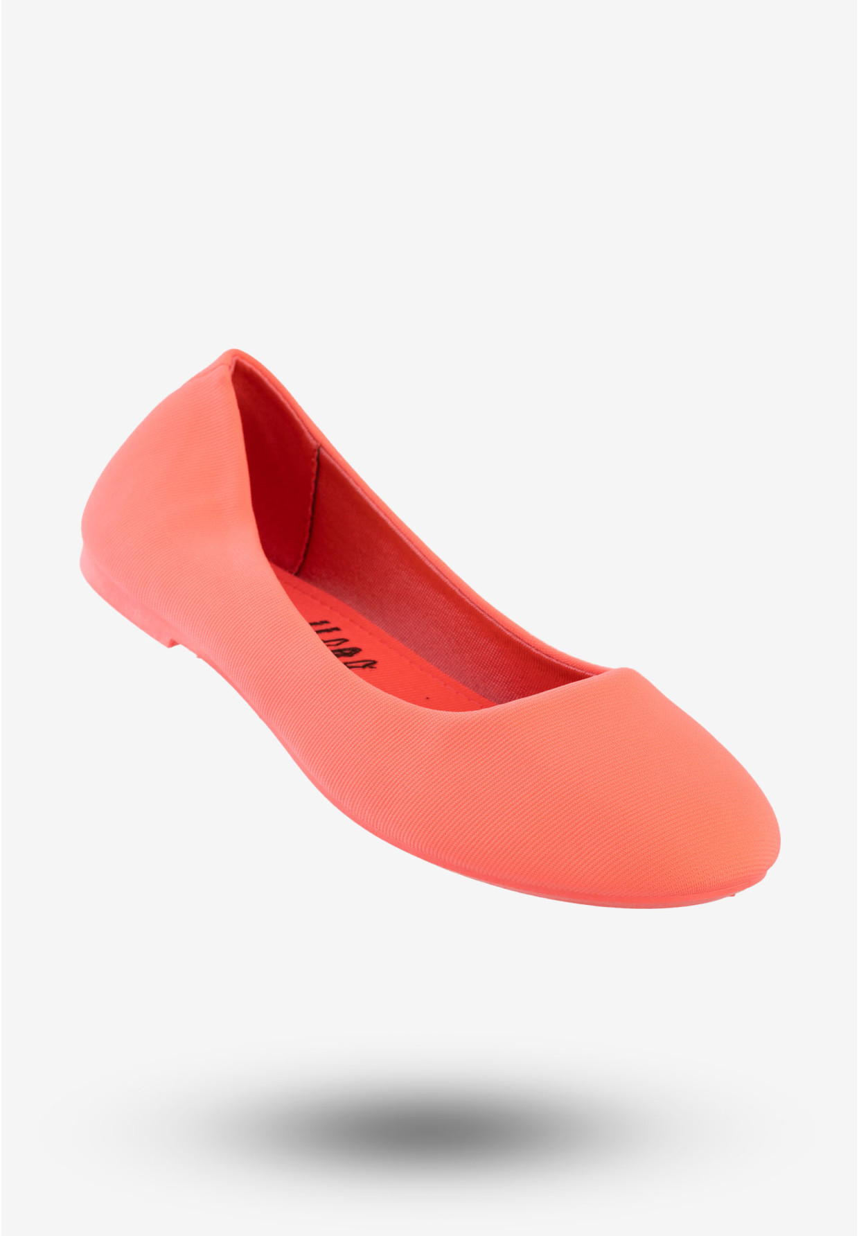 Baleriny Damskie Klasyczne Buty Lekkie Baolikang Różowe E615