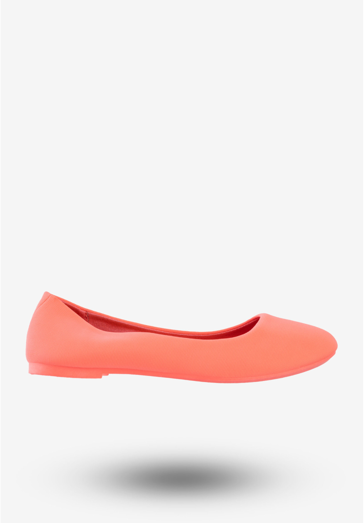 Baleriny Damskie Klasyczne Buty Lekkie Baolikang Różowe E615