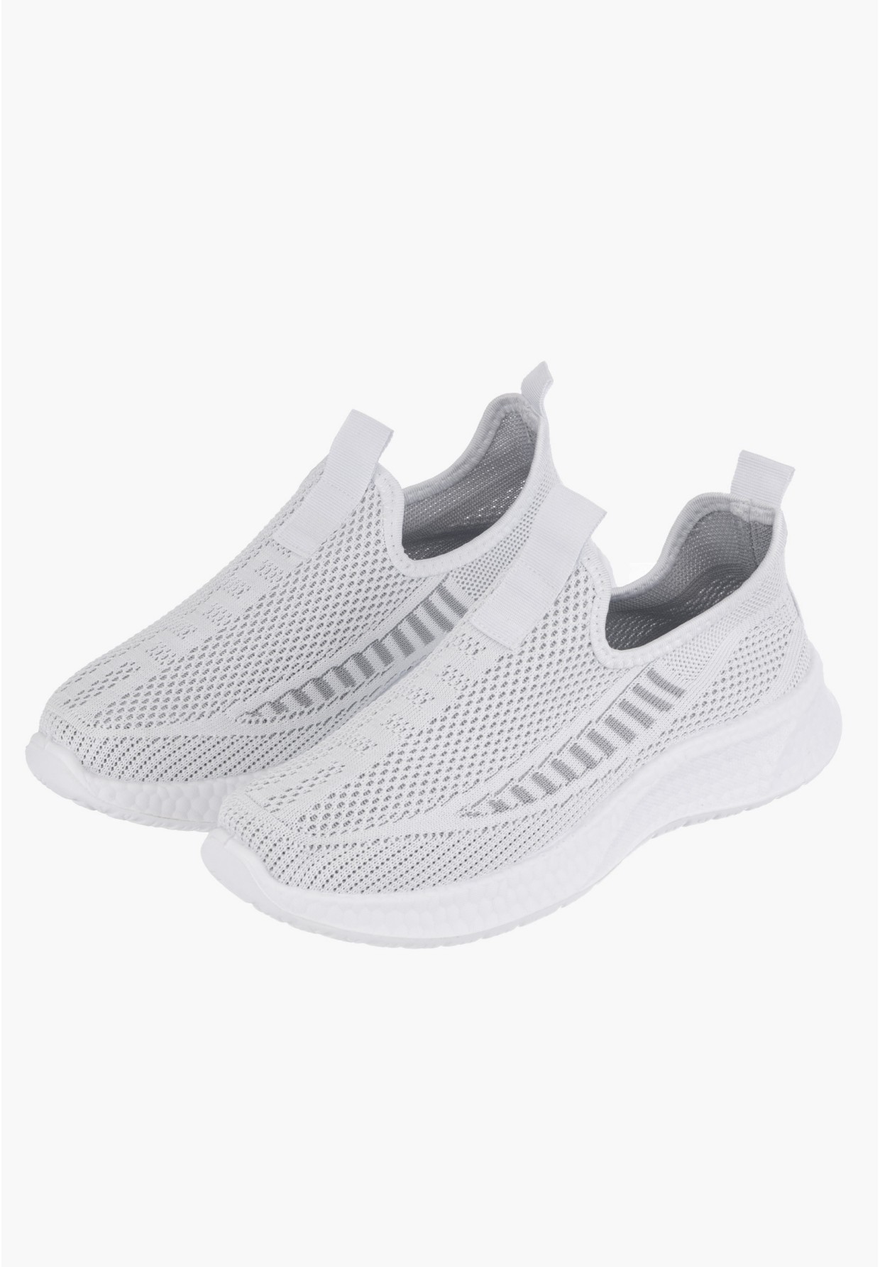 Buty Sportowe Damskie Białe JHY237-9