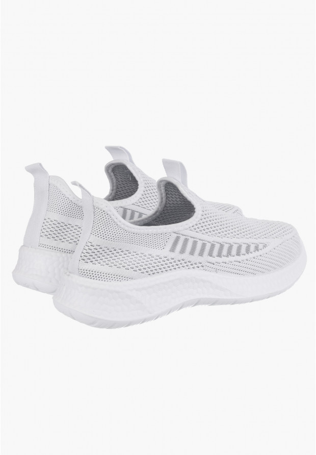 Buty Sportowe Damskie Białe JHY237-9