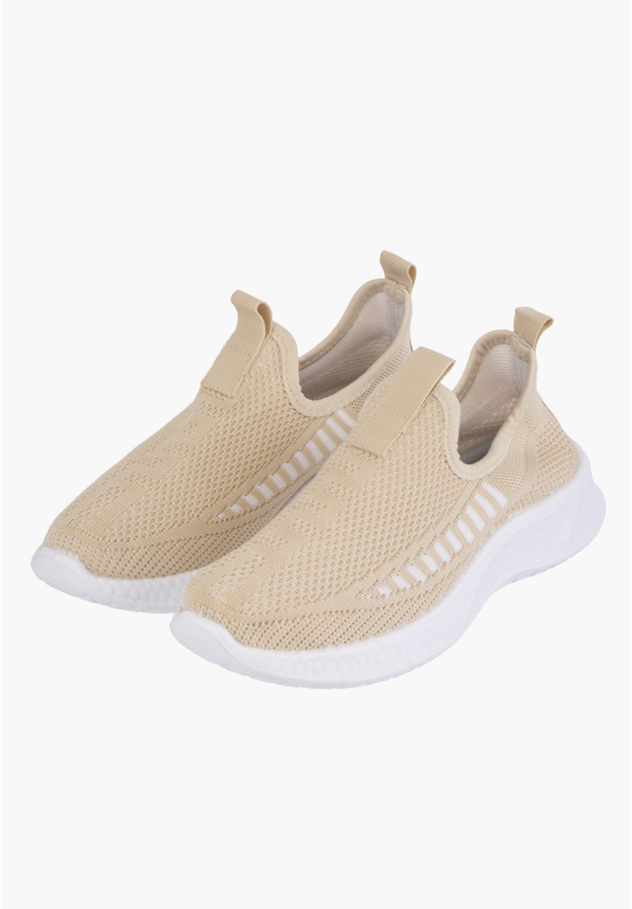 Buty Sportowe Damskie Beżowe JHY237-8
