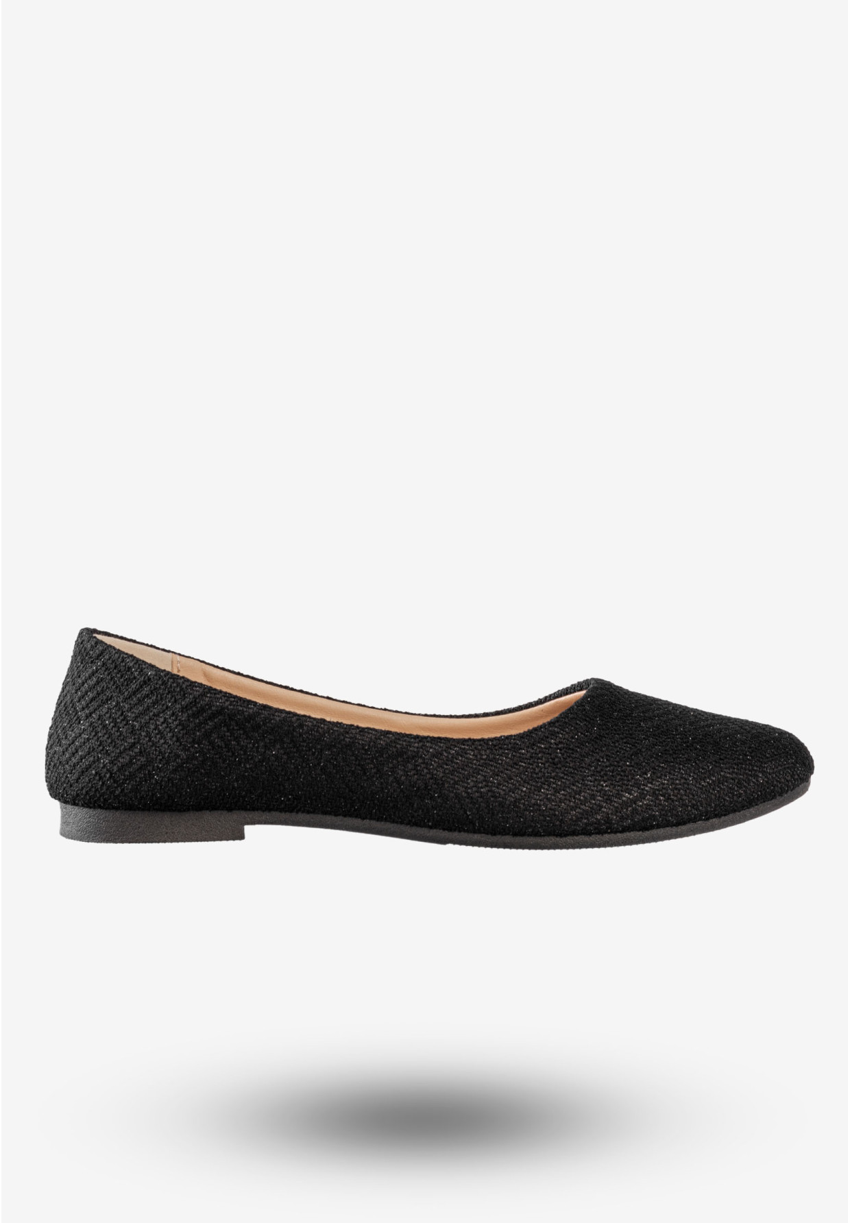 Baleriny Damskie Eleganckie Buty Na Wiosnę Lato Jezzi Czarne 25BLL02-9047