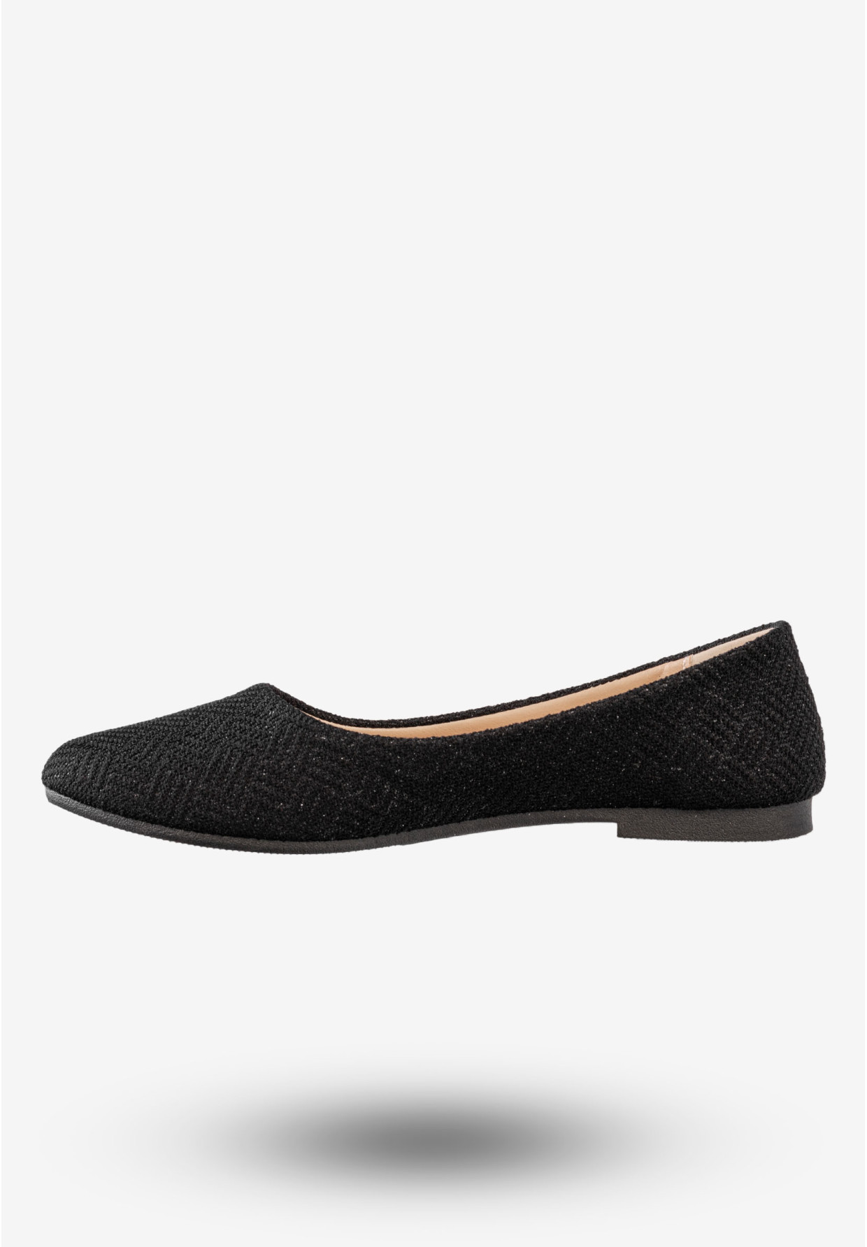Baleriny Damskie Eleganckie Buty Na Wiosnę Lato Jezzi Czarne 25BLL02-9047