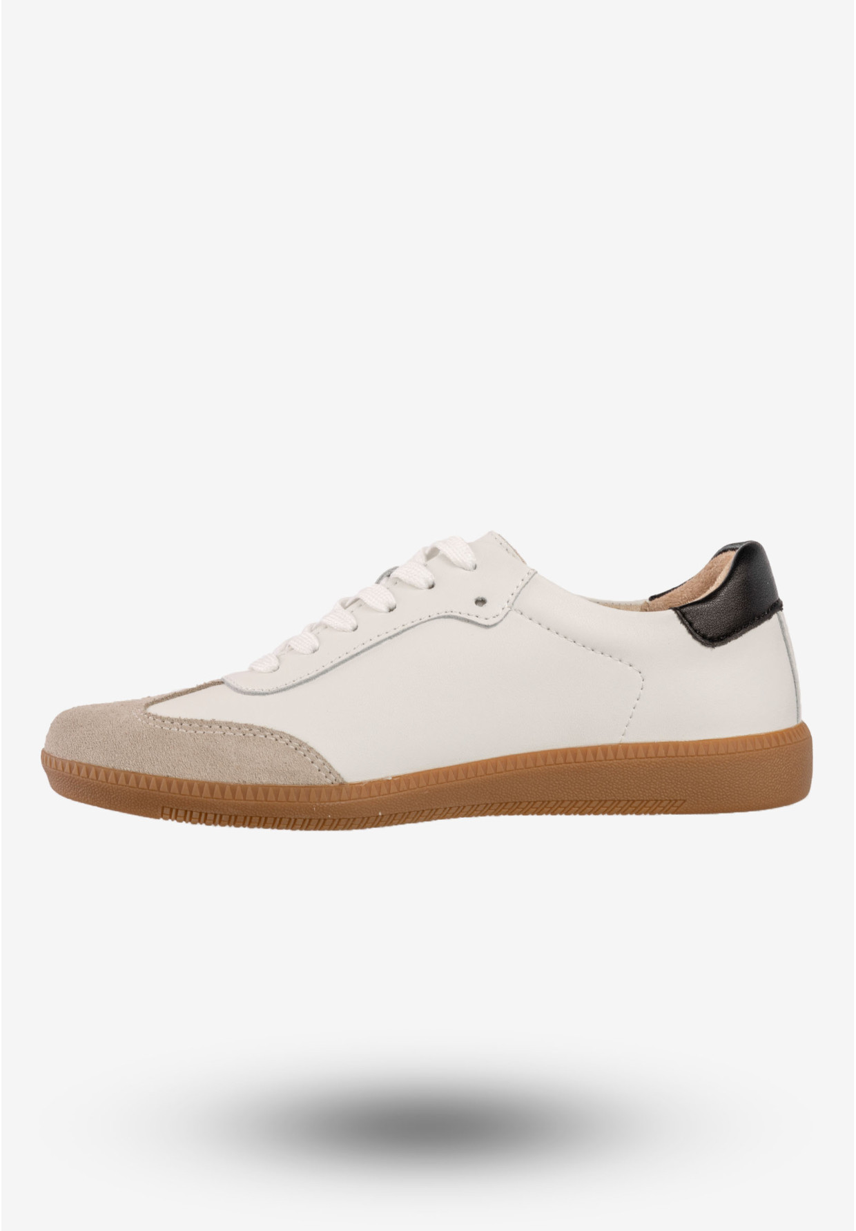 Sneakersy Damskie Skórzane Buty Sportowe Filippo Białe DP6741/25WH