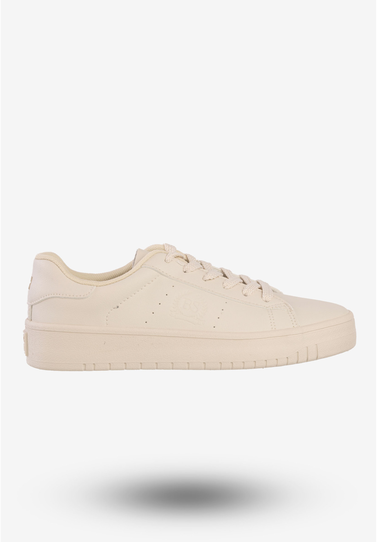 Sneakersy Big Star Beżowe Buty Damskie Ekoskóra NN274578
