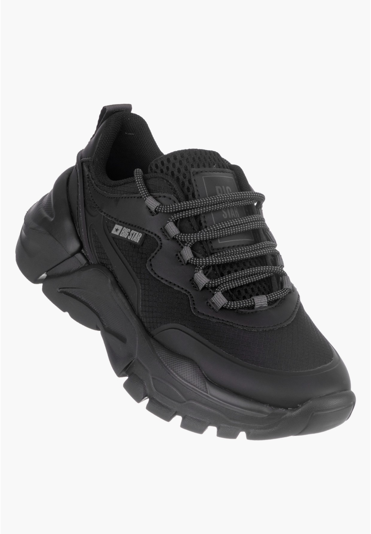 Sneakersy Damskie Big Star Czarne JJ274795