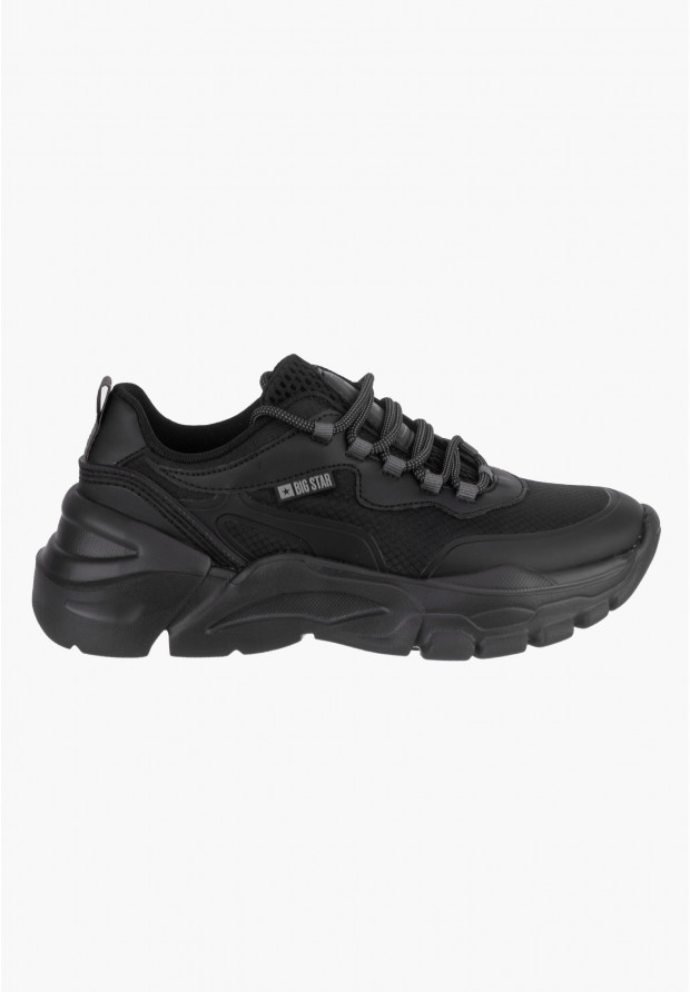 Sneakersy Damskie Big Star Czarne JJ274795