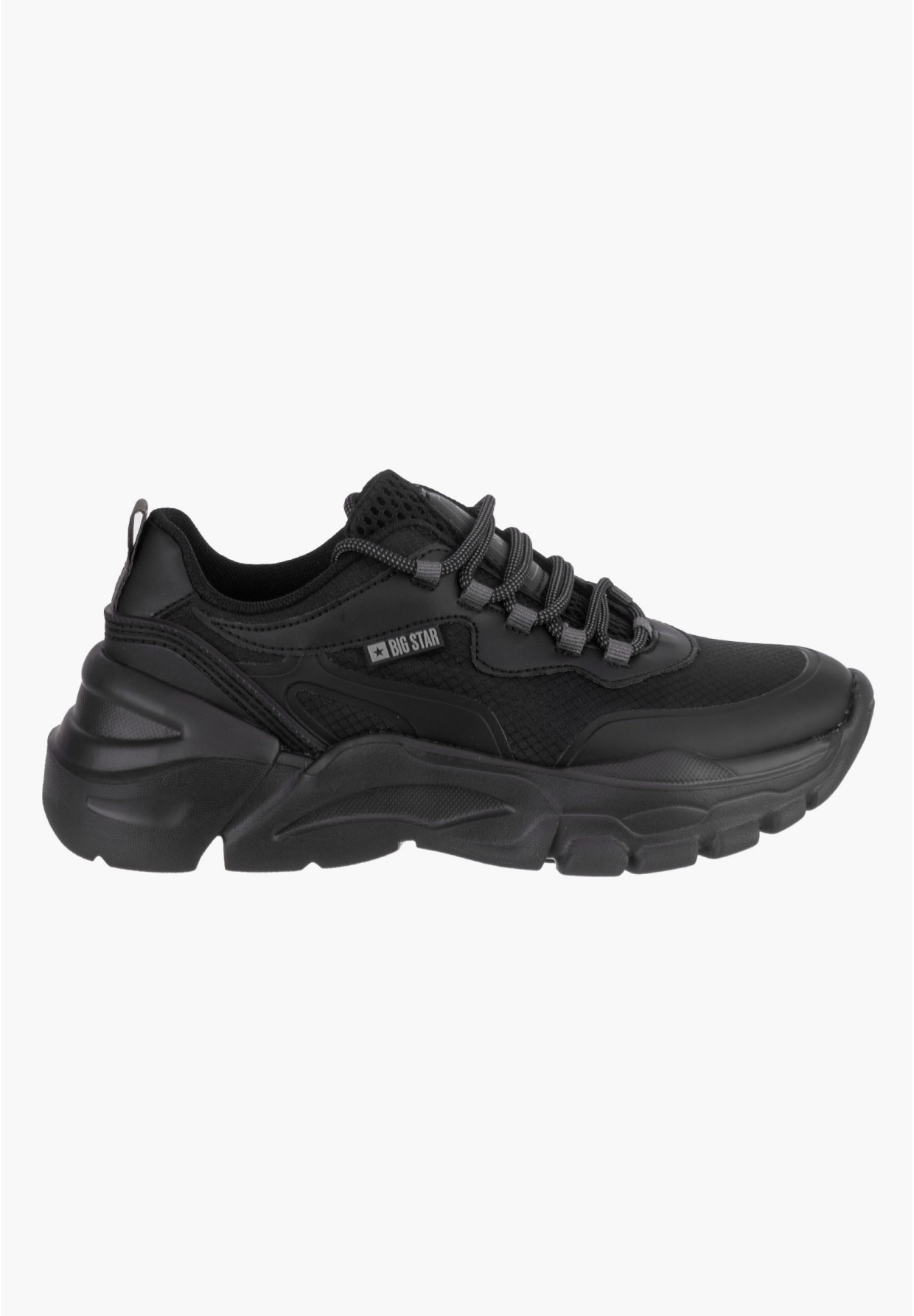 Sneakersy Damskie Big Star Czarne JJ274795