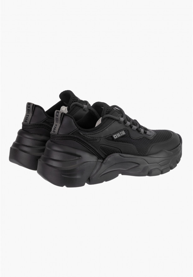 Sneakersy Damskie Big Star Czarne JJ274795