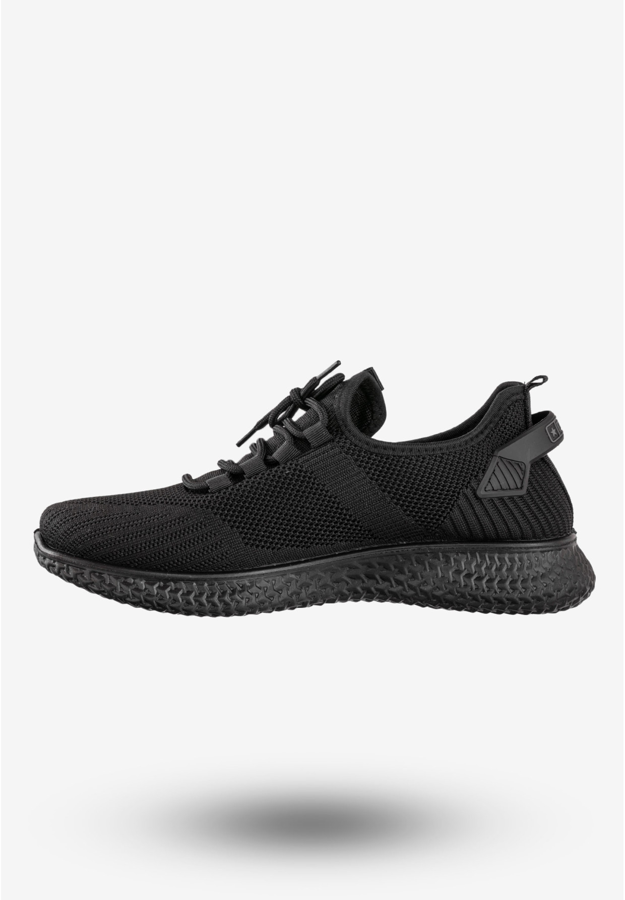Sneakersy Męskie Buty Sportowe Lekkie News Czarne 21MN02-3634M