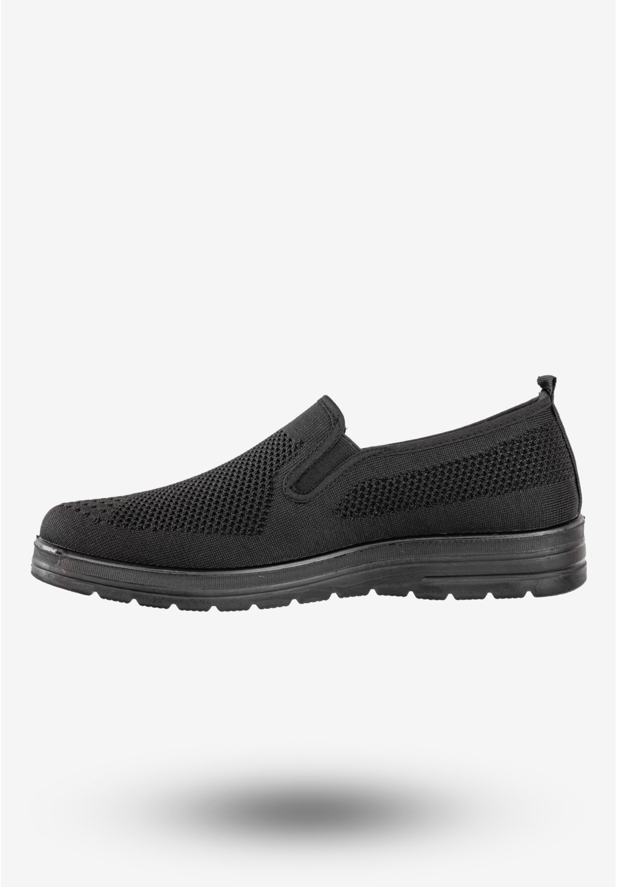 Sneakersy Męskie Buty Sportowe Wsuwane News Czarne 9TX02-1022