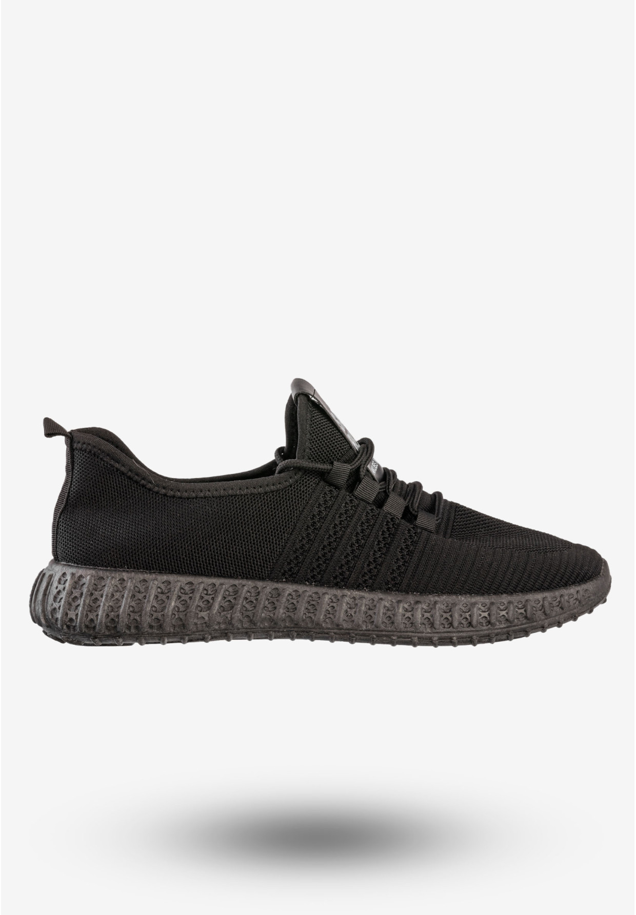 Sneakersy Męskie Buty Sportowe Wsuwane Filippo Czarne MTN2175/21BK