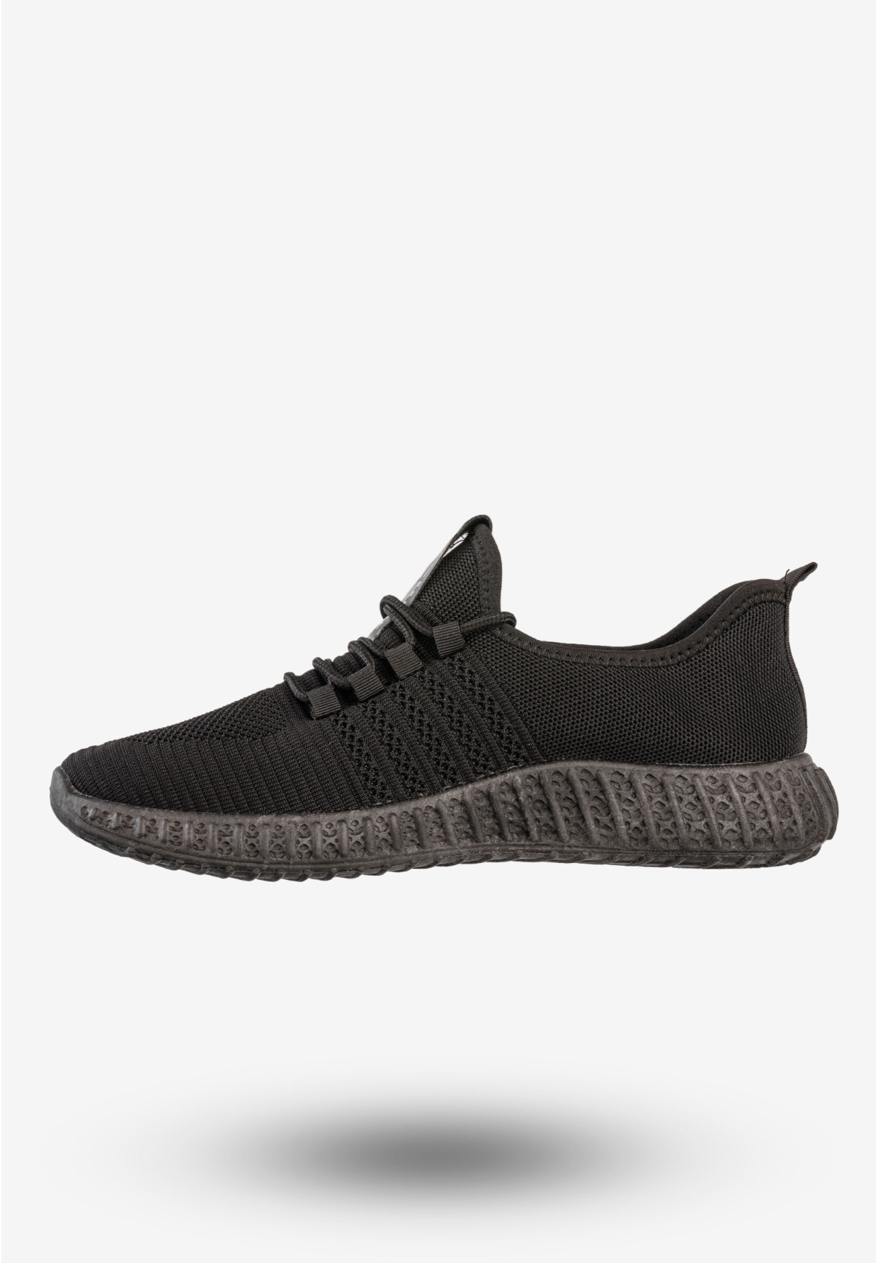 Sneakersy Męskie Buty Sportowe Wsuwane Filippo Czarne MTN2175/21BK
