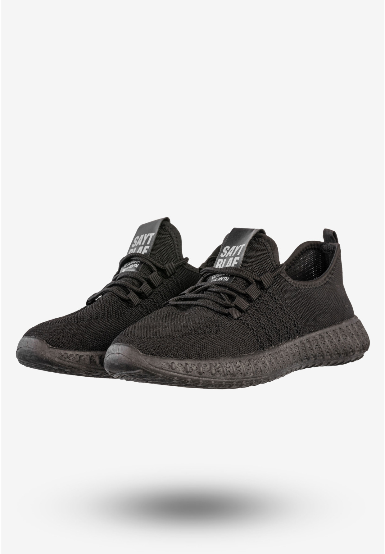 Sneakersy Męskie Buty Sportowe Wsuwane Filippo Czarne MTN2175/21BK