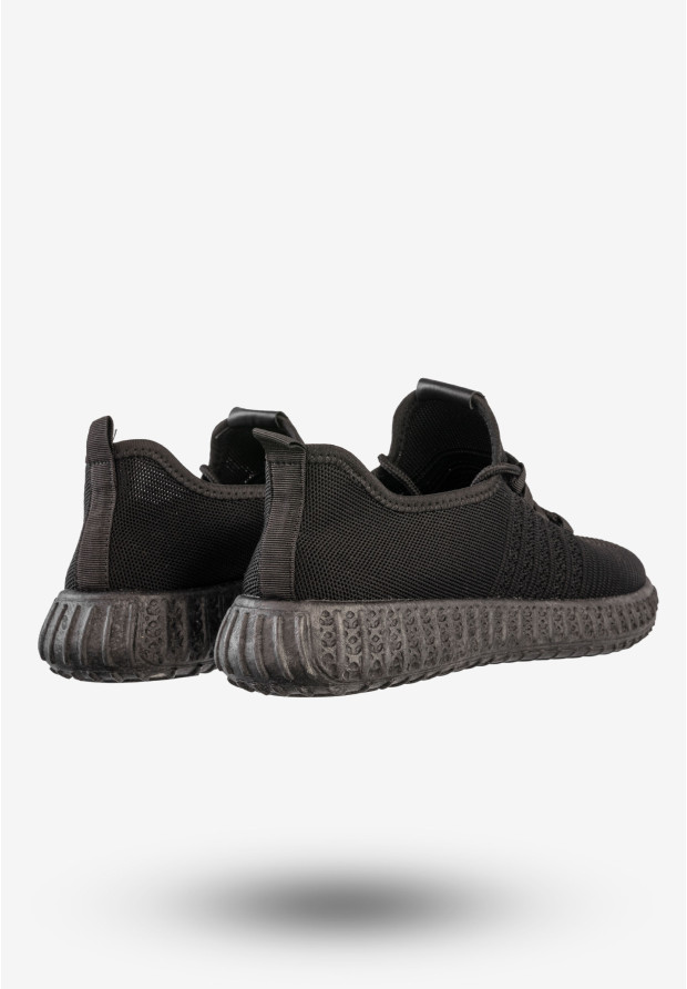 Sneakersy Męskie Buty Sportowe Wsuwane Filippo Czarne MTN2175/21BK