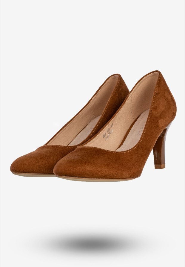 Czółenka Damskie Buty Na Obcasie Goodin Camel GD-OD-31