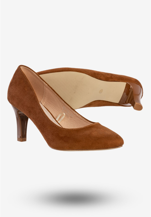 Czółenka Damskie Buty Na Obcasie Goodin Camel GD-OD-31