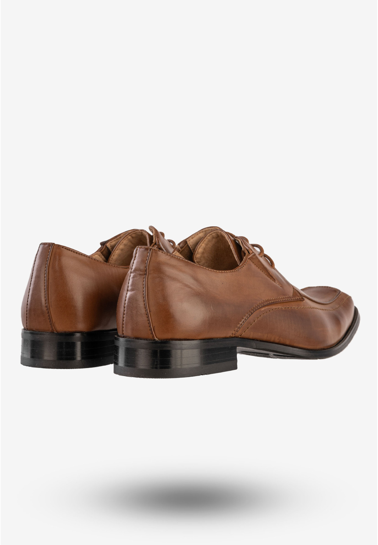 Półbuty Wizytowe Męskie Eleganckie Buty K.Wójcik Brązowe KM2207