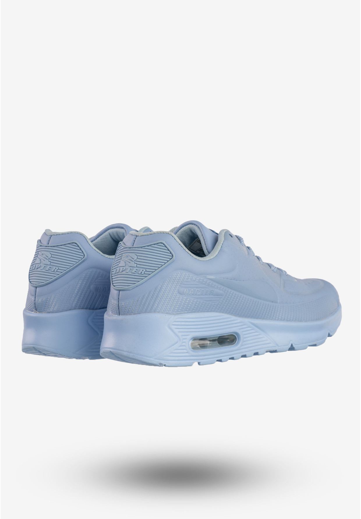 Sneakersy Damskie Ekoskóra Buty Sportowe Niebieskie Rapert B774-13