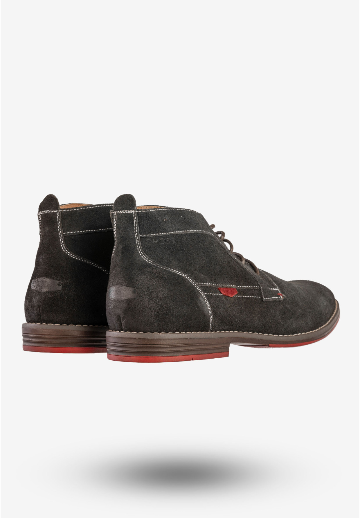Trzewiki Męskie Skórzane Buty Zimowe Eleganckie Czarne Cross Jeans EE1R4065C