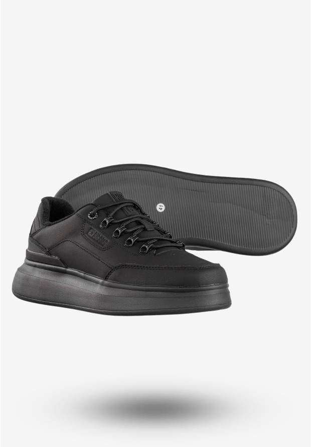 Sneakersy Męskie Buty Sportowe BIG STAR Czarne OO174306
